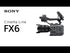 Sony ILME-FX6 Full-Frame Cinema Camera Body – 10.2MP 4K Professional Video Camera with 15+ Stops Dynamic Range