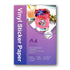 Print Care Transparent Holographic PET Vinyl Sticker Paper – Regular/ A4/ 20 SheetsIT CareA4 PET Vinyl Sticker Paper