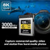 Lexar 128GB Professional Gold CFexpress 4.0 Type B Memory Card