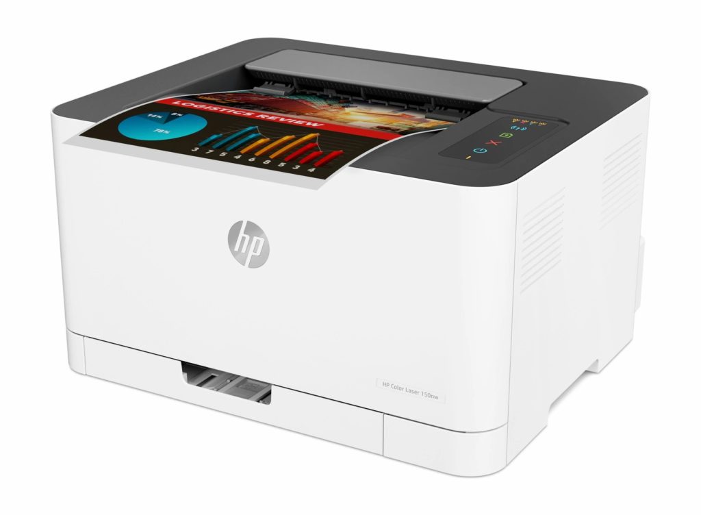 طابعة HP Color Laser 150nw - 18 صفحة في الدقيقة / 600 نقطة في البوصة / A4 / USB / LAN / Wi-Fi / ليزر ملون 