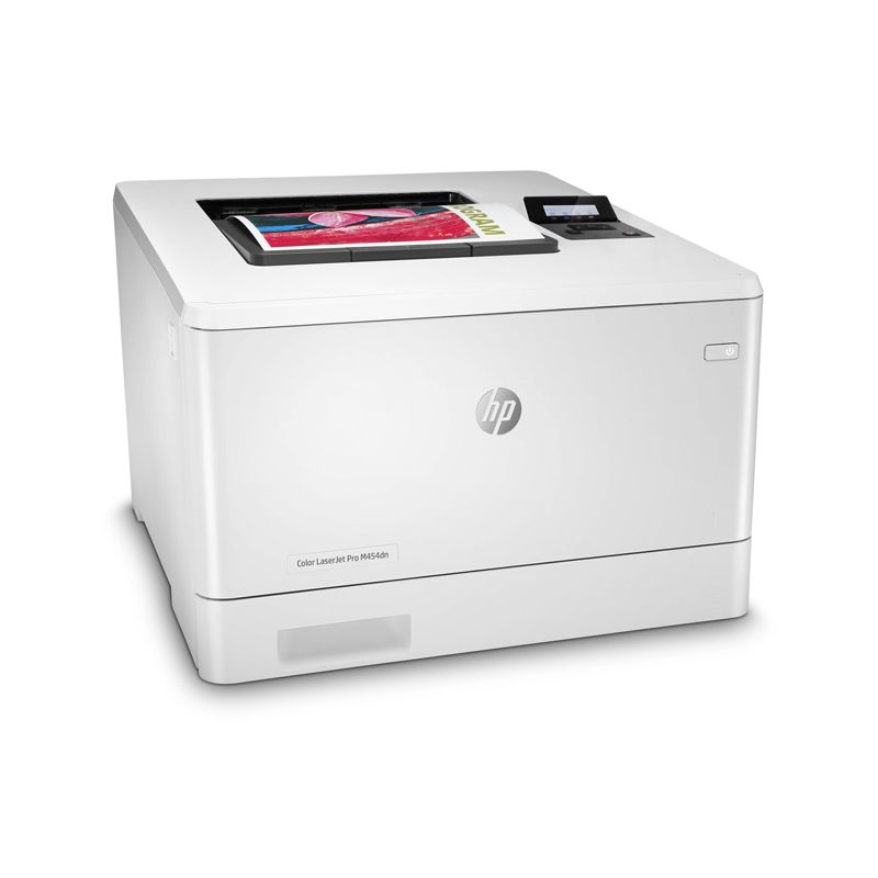 HP Color LaserJet Pro M454dn – 27 صفحة في الدقيقة / 600 نقطة في البوصة / A4 / USB / LAN / طابعة ليزر ملونة 