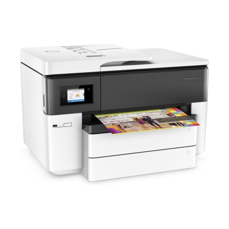 HP OfficeJet Pro 7740 AIO Printer – 22ppm / 4800dpi / A3 / USB / LAN / Wi-Fi / FAX / Color Inkjet