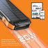 PROMATE SolarTank-10PDQi Rugged Solar Power Bank 10000mAh USB-A USB-C | IT Care Kuwait