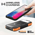 PROMATE SolarTank-10PDQi Rugged Solar Power Bank 10000mAh USB-A USB-C | IT Care Kuwait