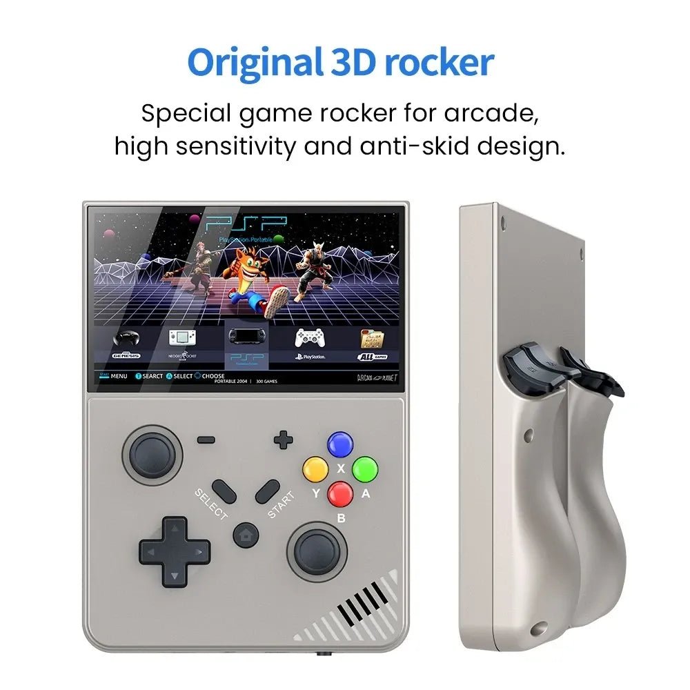 R43 Pro 4.3-inch LCD Screen Handheld Game Console 64GB Grey | IT Care Kuwait
