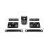 Logitech Rally Mounting Kit – Custom Brackets for Camera, Speakers, Hubs & Cable Management