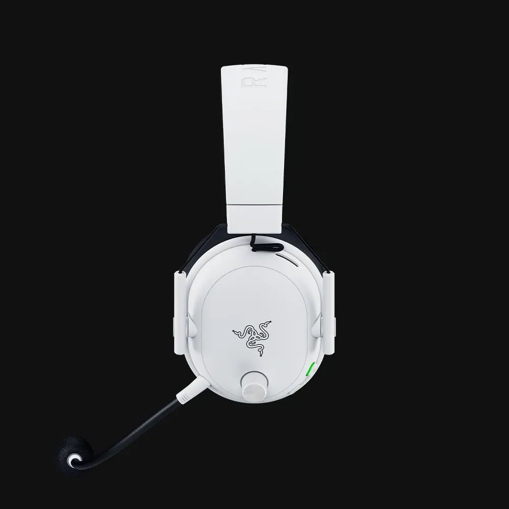 Razer BlackShark V3 Wireless Gaming Headset – TriForce Titanium 50mm Drivers Gen - 2, HyperSpeed Wireless & Bluetooth – WhiteIT CareHead Phones