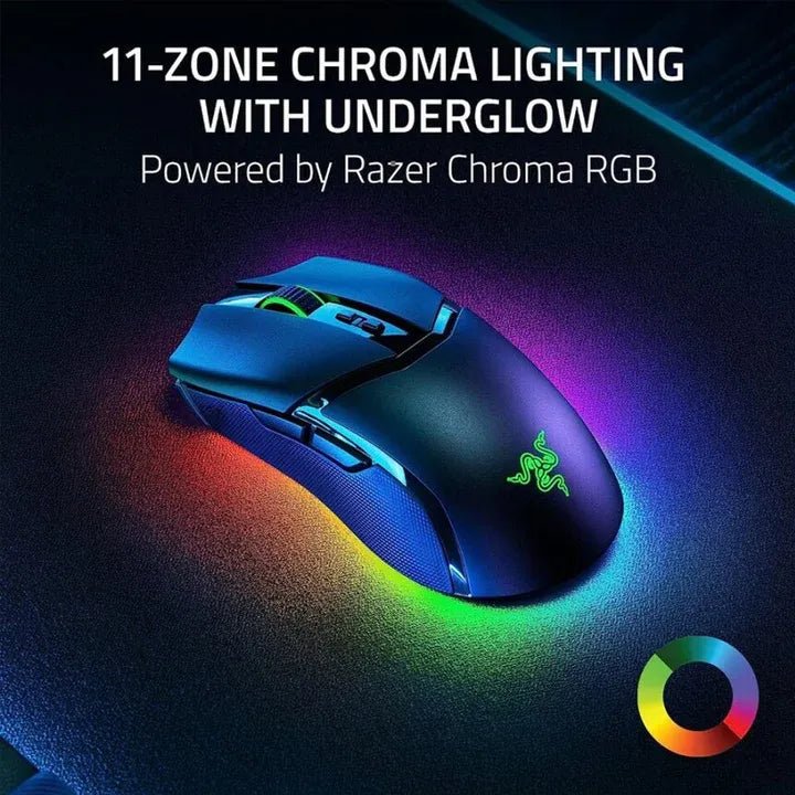 Razer Cobra Pro Wireless Gaming Mouse – 30K DPI Focus Pro Sensor, Optical Switch Gen - 3, Chroma RGB (Black)IT CareGaming Mouse