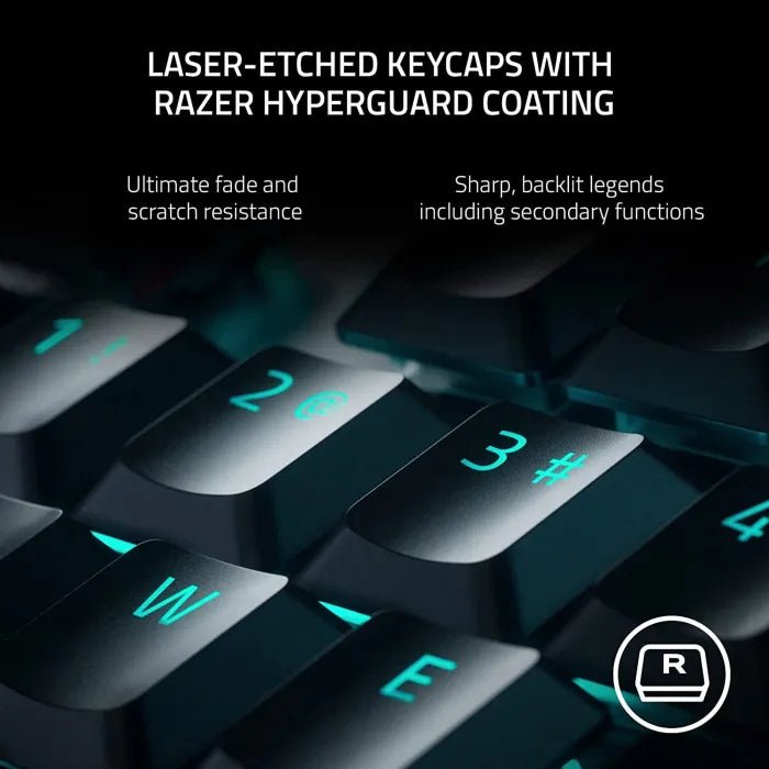 Razer DeathStalker V2 Wired Low - Profile Optical Gaming Keyboard – Linear Red Switches, Chroma RGB, Full Size (Black)IT CareGaming Keyboard