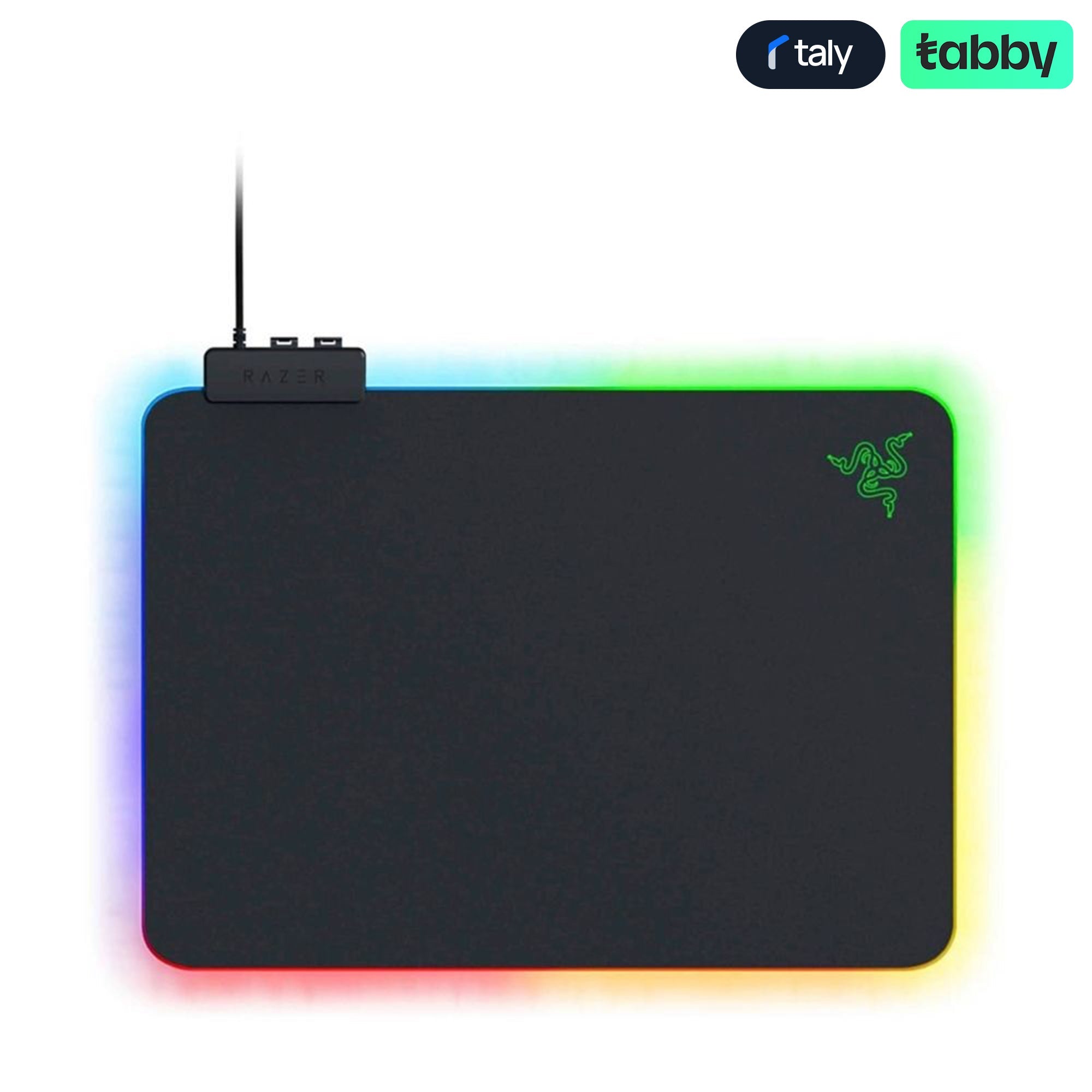 Razer Firefly V2 RGB Gaming Mouse Mat – Ultra-Thin Hard Surface with Chroma Lighting | IT Care Kuwait