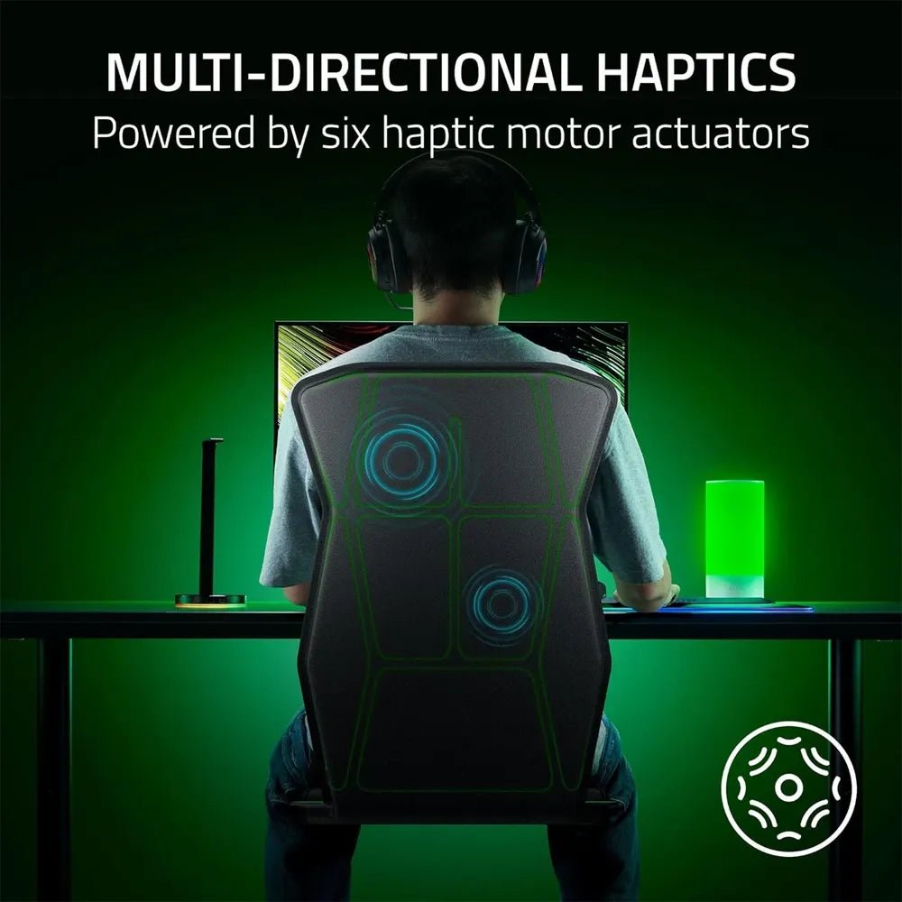 Razer Freyja HD Haptic Gaming Chair Cushion – Sensa Haptics Immersive Seat Pad with HyperSpeed Wireless & BluetoothIT CareGaming Chair Cushion