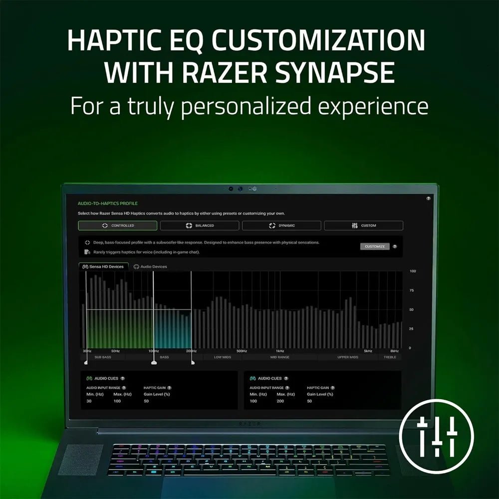 Razer Freyja HD Haptic Gaming Chair Cushion – Sensa Haptics Immersive Seat Pad with HyperSpeed Wireless & BluetoothIT CareGaming Chair Cushion
