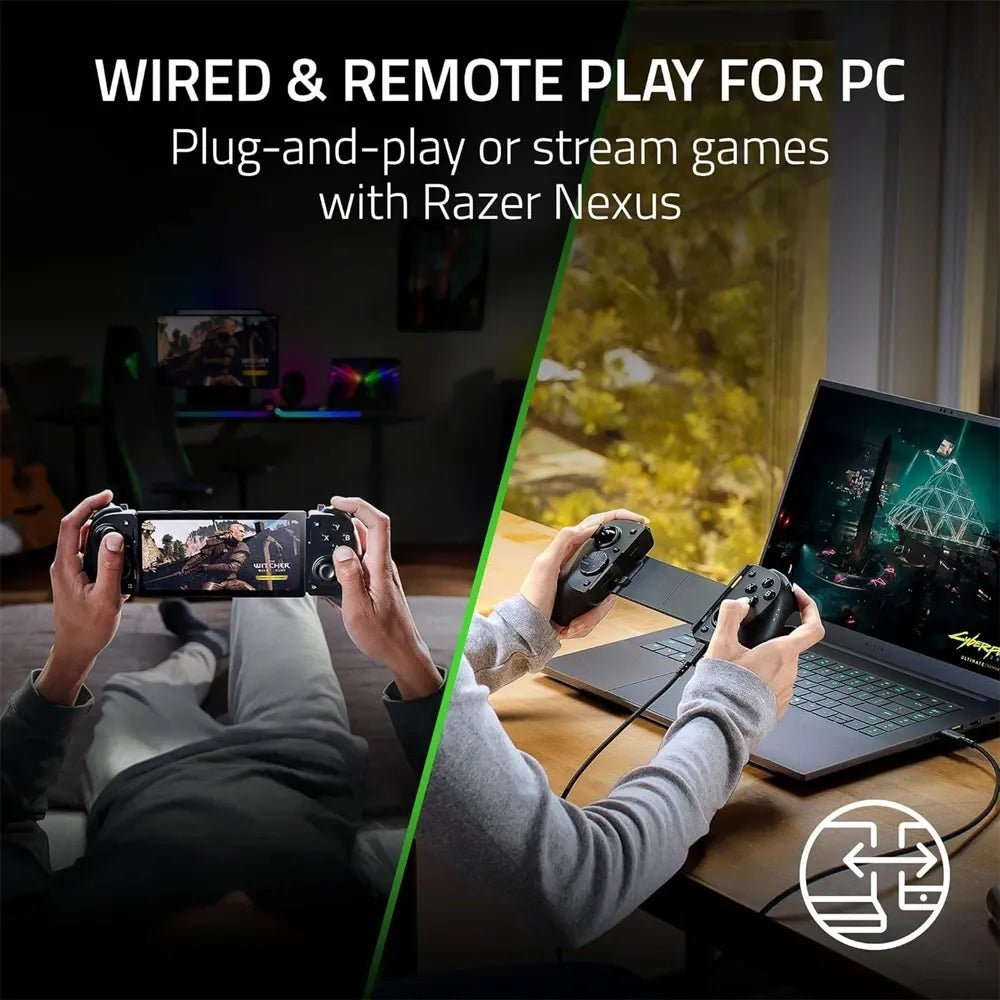 Razer Kishi V3 Pro Mobile Gaming Controller for iPhone, Android & iPad Mini – USB - C Full - Size Gamepad (Black)IT CareGaming Controller