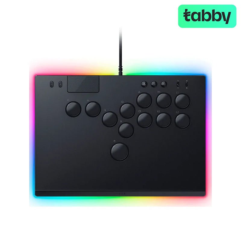 Razer Kitsune All-Button Optical Arcade Controller for PS5 & PC – Leverless Fighting Game Controller (Black) | IT Care Kuwait