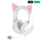 Razer Kraken Kitty V2 Wired RGB Gaming Headset USB-A 7.1 Surround HyperClear White | IT Care Kuwait