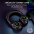 Razer Kraken V4 Wireless Gaming Headset TriForce Titanium 40mm THX RGB Black | IT Care Kuwait