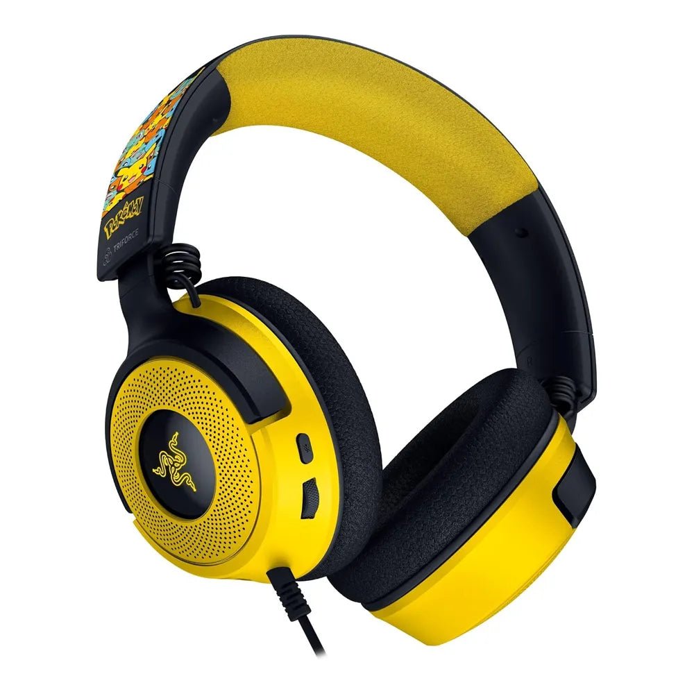 Razer Kraken V4 X Wired Gaming Headset Pokemon Edition TriForce 40mm RGB USB-C | IT Care Kuwait