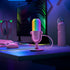 Razer Seiren V3 Chroma RGB USB Condenser Microphone – Supercardioid Streaming & Gaming Mic with Tap-to-Mute – Quartz
