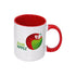 BestSub 11oz Inner/Handle Color Sublimation Mug - Red