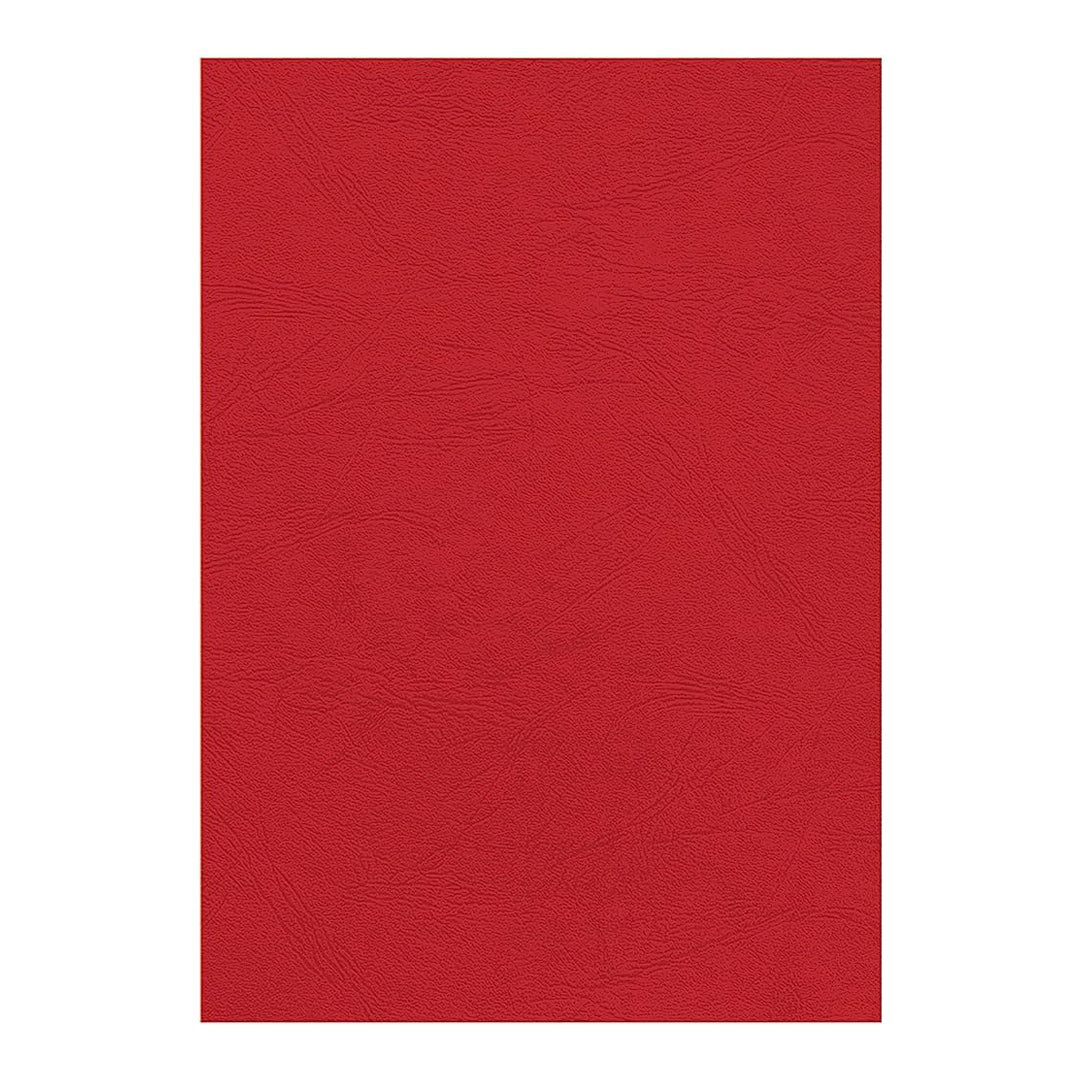 غلاف ورقي للعناية بالطباعة – مقاس A4/ 100 ورقة/ 230 جرام في المتر المربع/ لون أحمر