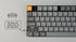 Keychron K1 Max TKL 80% RGB Wireless Mechanical Gaming Keyboard with Low Profile Gateron Red Switch - English/Arabic - Black