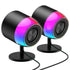 Redragon Ahri RGB 2.0 Computer Multimedia Speaker System – Compact Desktop SpeakersIT CareSpeaker