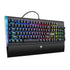 Redragon Aryaman Mechanical Gaming Keyboard – Dust-Proof Brown Switches with LED Backlighting