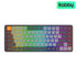 Redragon AZURE K652 75% Low-Profile Wireless Mechanical Keyboard – RGB | Dust-Proof Red Switch | Grey (English) | IT Care Kuwait