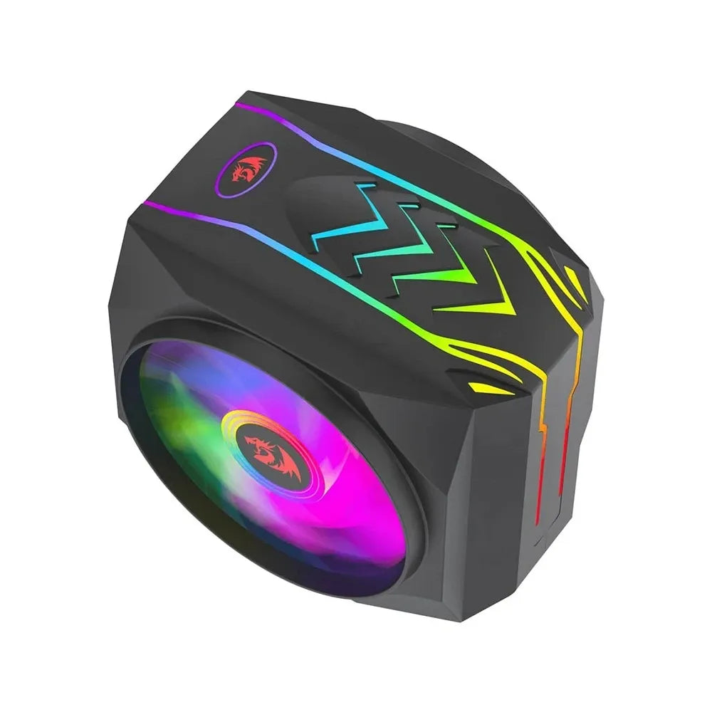 Redragon BALDER CC-2199 ARGB Dual-Fan Air CPU Cooler – 120mm High-Performance Cooling (Intel & AMD)