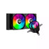 Redragon CCW - 3011 ARGB Liquid CPU Cooler – 240mm Radiator, Dual 120mm PWM Fans, High - Performance AIO Cooling (Black)IT CareAir CPU Cooler