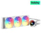 Redragon CCW-3013W ARGB Liquid CPU Cooler – 360mm Radiator, Triple 120mm PWM Fans, High-Performance AIO Cooling (White) | IT Care Kuwait
