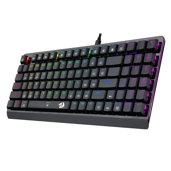 Redragon Dragon Warrior K603P - KBS Low - Profile Wireless Mechanical Gaming Keyboard – RGB | Dust - Proof Blue Switch | Full Metal Chassis (English)IT CareGaming Keyboard