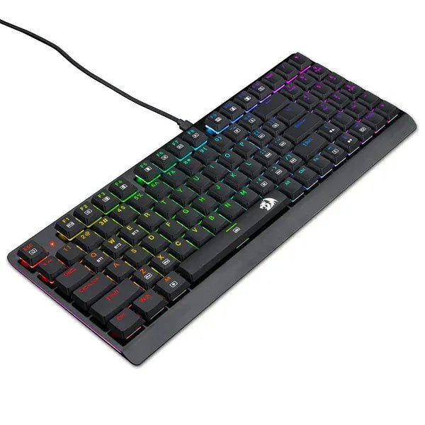 Redragon Dragon Warrior K603P - KBS Low - Profile Wireless Mechanical Gaming Keyboard – RGB | Dust - Proof Blue Switch | Full Metal Chassis (English)IT CareGaming Keyboard