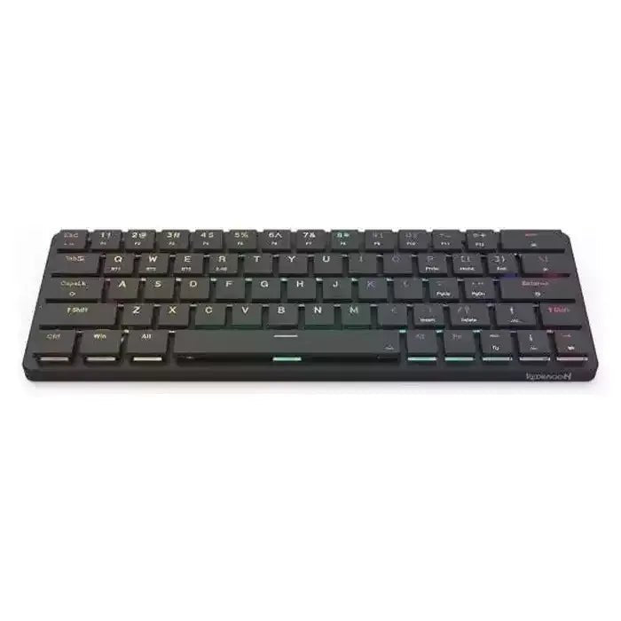 Redragon ELISE PRO K624P - KBS 60% Low - Profile Wireless Mechanical Keyboard – RGB | Dust - Proof Red Switch | Tri - Mode (2.4G / Bluetooth / Wired) – EnglishIT CareGaming Keyboard