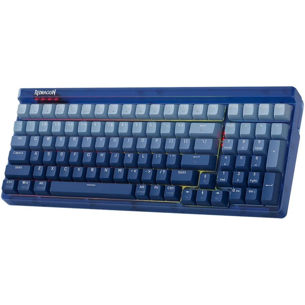 Redragon Garen Pro K656WB RGB - PRO 90% Wireless Mechanical Gaming Keyboard – Tri - Mode | Hot - Swappable | Dust - Proof Purple Switch (English)IT CareGaming Keyboard