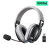 Redragon H878 Tri-Mode Wireless Gaming Headset – 7.1 Surround Sound, RGB Lighting, Noise-Canceling Mic (Black & Gray) | IT Care Kuwait
