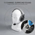 Redragon H878 Tri - Mode Wireless Gaming Headset – 7.1 Surround Sound, RGB Lighting, Noise - Canceling Mic (Black & Gray)IT CareGaming Headset
