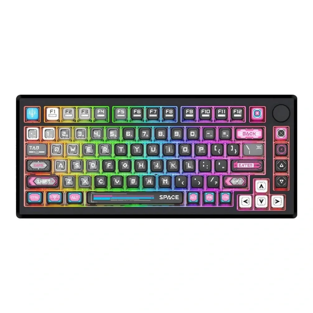 Redragon K732MC RGB Pro Mechanical Gaming Keyboard – Tri-Mode Wireless, CNC Aluminum Alloy Body with Wukong Switches