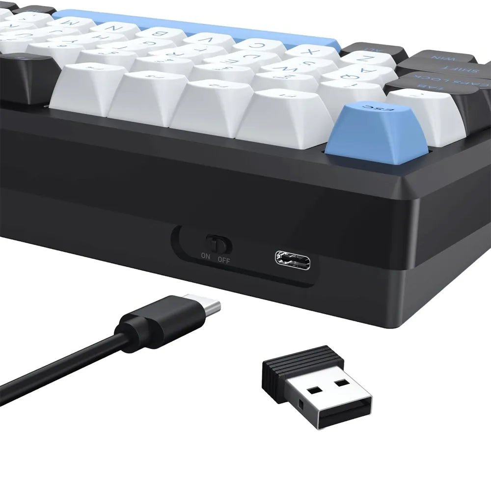 REDRAGON K732WLB Uranus Pro RGB Mechanical Gaming Keyboard – Tri - Mode Wireless, Aluminum Body, Leopard L SwitchesIT CareGaming Keyboard