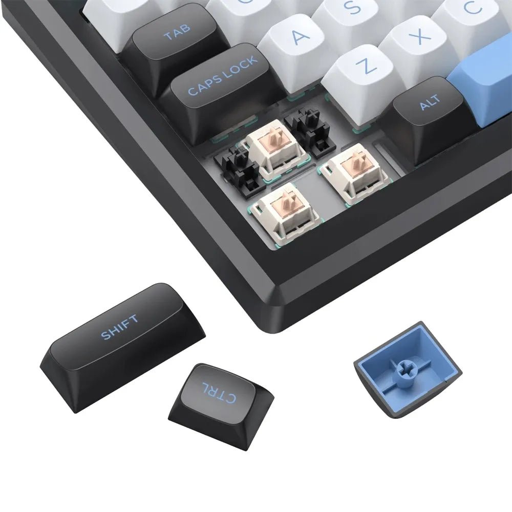 REDRAGON K732WLB Uranus Pro RGB Mechanical Gaming Keyboard – Tri - Mode Wireless, Aluminum Body, Leopard L SwitchesIT CareGaming Keyboard