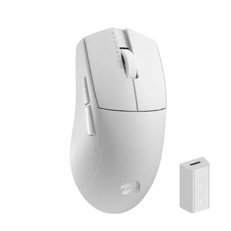 Redragon M916 Pro 4k 3 - mode Wireless Gaming Mouse - WhiteIT CareGaming Mouse