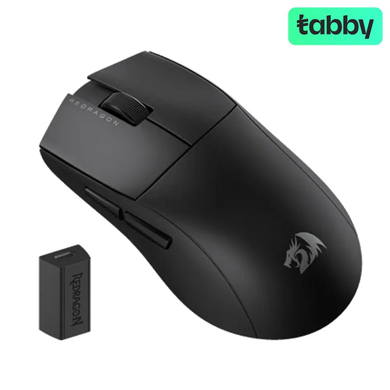 Redragon M916 Pro 4K Wireless Gaming Mouse – 3 - Mode Connectivity / 4000Hz Polling Rate / Ultra - Light 49g (Black)IT CareGaming Mouse