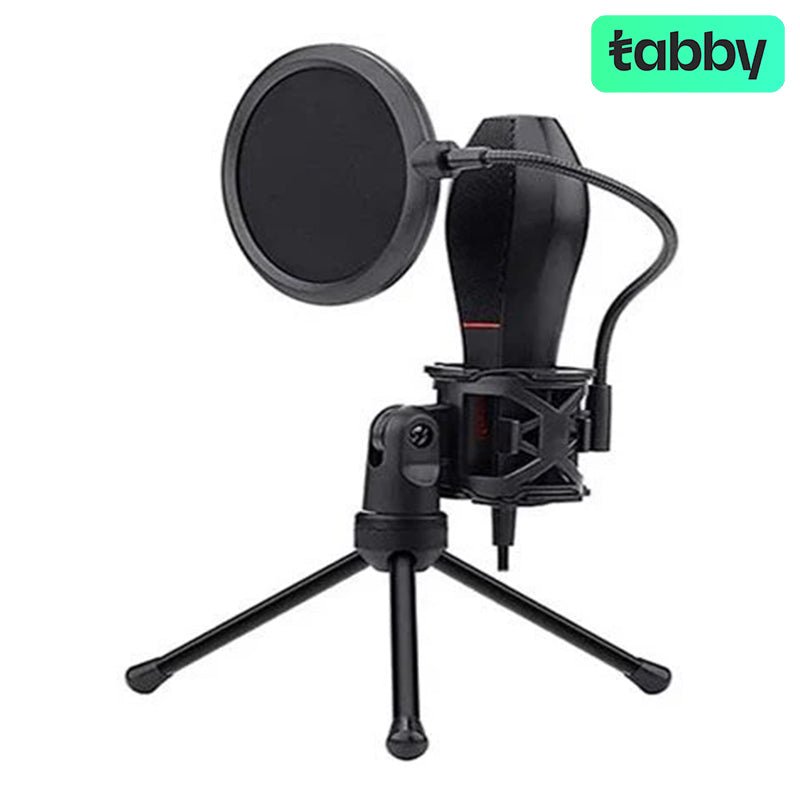 Redragon Quasar 2 GM200 USB Studio Microphone Kit – Omnidirectional Gaming & Streaming Mic | IT Care Kuwait