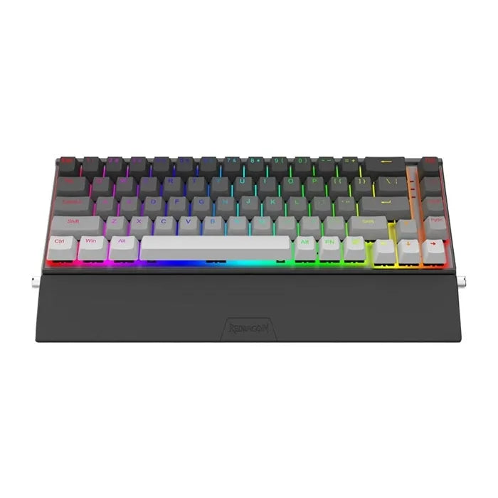 Redragon SHACO K641 Pro Wireless Mechanical Gaming Keyboard – Red Switch | Grey-White (English)