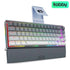 Redragon SHACO K641 Pro Wireless Mechanical Gaming Keyboard – Red Switch | Grey-White (English) | IT Care Kuwait