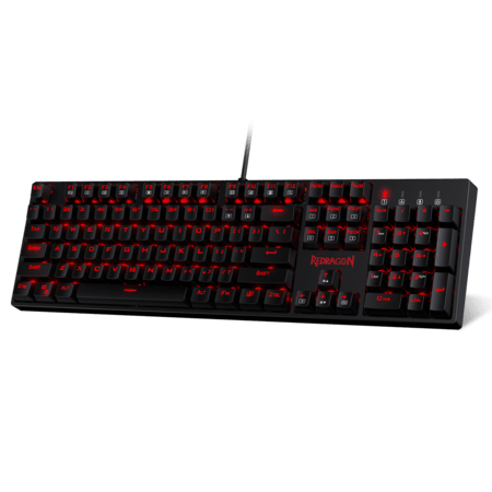 Redragon SURARA Mechanical Gaming Keyboard with 104 Keys - Quiet - Red SwitchesIT CareGaming Keyboard
