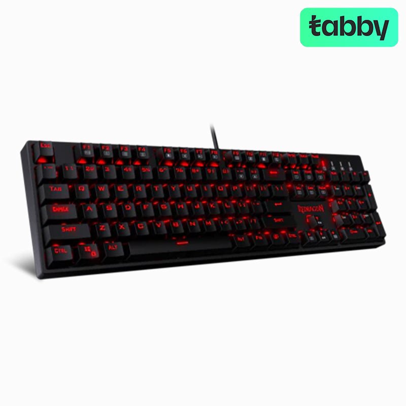 Redragon SURARA Mechanical Gaming Keyboard 104 Keys Quiet Red Switches | IT Care Kuwait