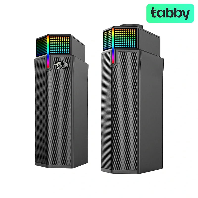 Redragon Yorick GS511 Wireless RGB 2.0 Desktop Gaming Speakers & Soundbar with Bluetooth 5.3 / USB ModeIT CareSpeaker