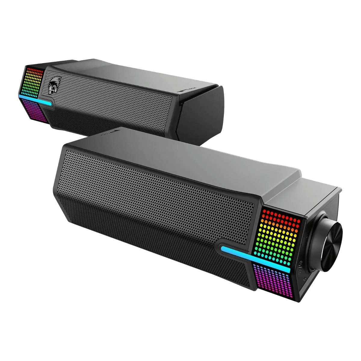 Redragon Yorick GS511 Wireless RGB 2.0 Desktop Gaming Speakers & Soundbar with Bluetooth 5.3 / USB ModeIT CareSpeaker