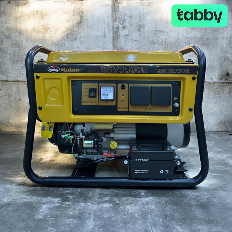 Robin 3.5kW Heavy Duty Petrol Generator – Portable Backup Power Generator for Home & Commercial Use | IT Care Kuwait
